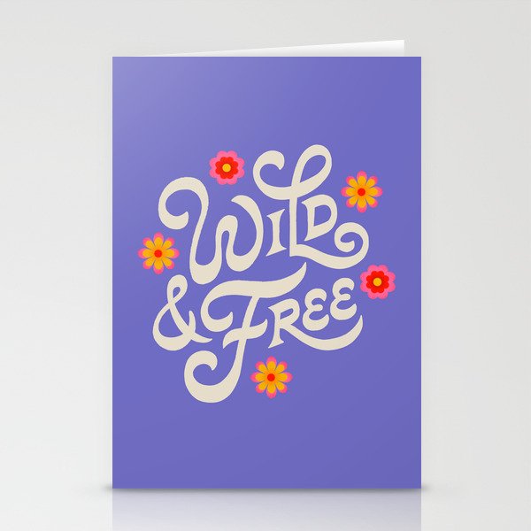 Wild and Free Stationery Card Gallery Image 1