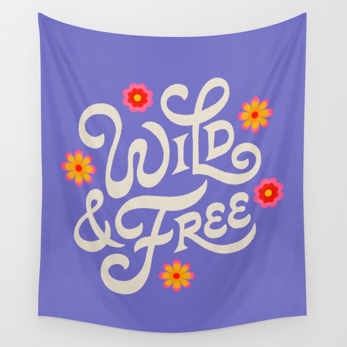 Wild and Free Wall Tapestry Gallery Image 1
