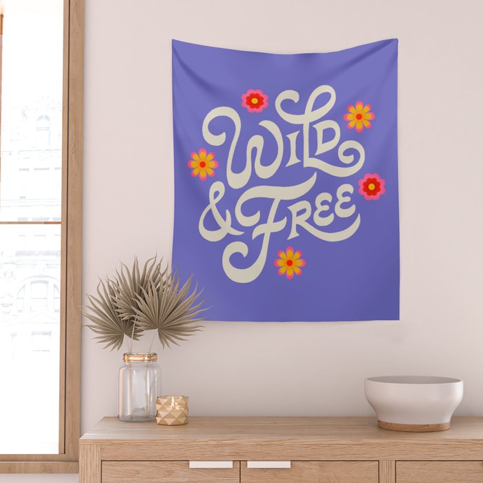 Wild and Free Wall Tapestry Gallery Image 2