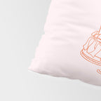 Preppy Bow Cake Pillow Sham Gallery Image 4