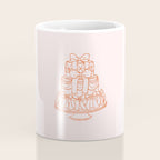Preppy Bow Cake Coffee Mug Gallery Image 4
