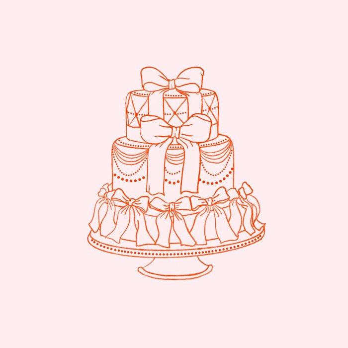 Preppy Bow Cake Coffee Mug Gallery Image 2