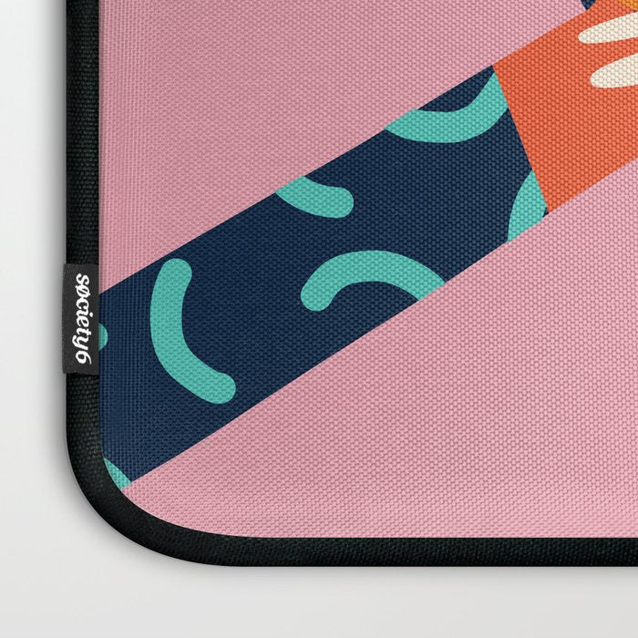 Holding hands circle Laptop Sleeve Gallery Image 3