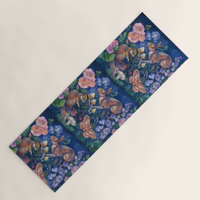 Spring Flower Garden Yoga Mat Gallery Image 1