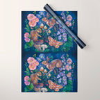 Spring Flower Garden Wrapping Paper Gallery Image 1
