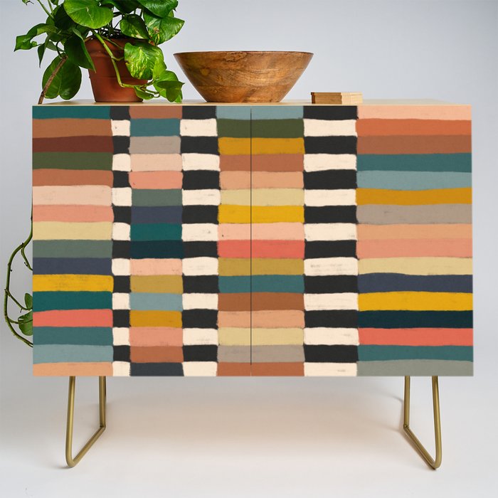 Mix of Stripes #10 Credenza Gallery Image 1