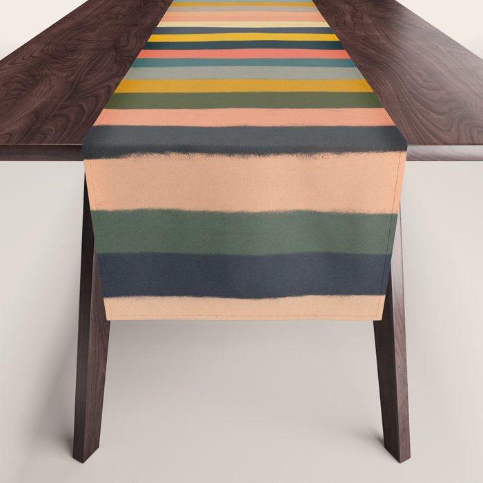 Mix of Stripes #10 Table Runner Gallery Image 1