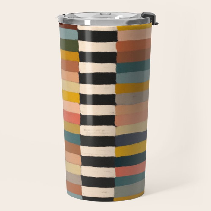 Mix of Stripes #10 Travel Mug Gallery Image 2