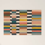 Mix of Stripes #10 Welcome Mat Gallery Image 1