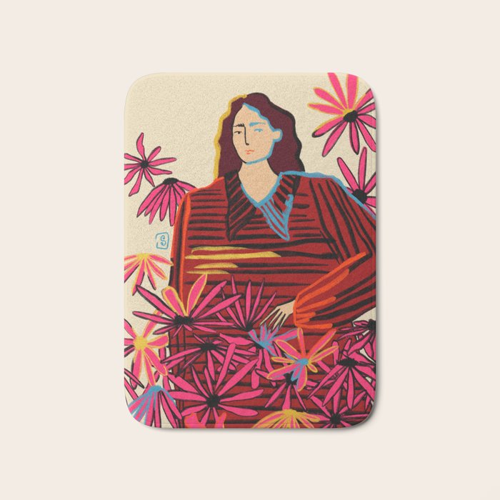 FLORAL DREAM Bath Mat Gallery Image 1