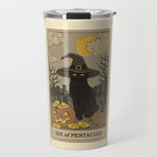 Six of Pentacles Travel Mug Gallery Image 1