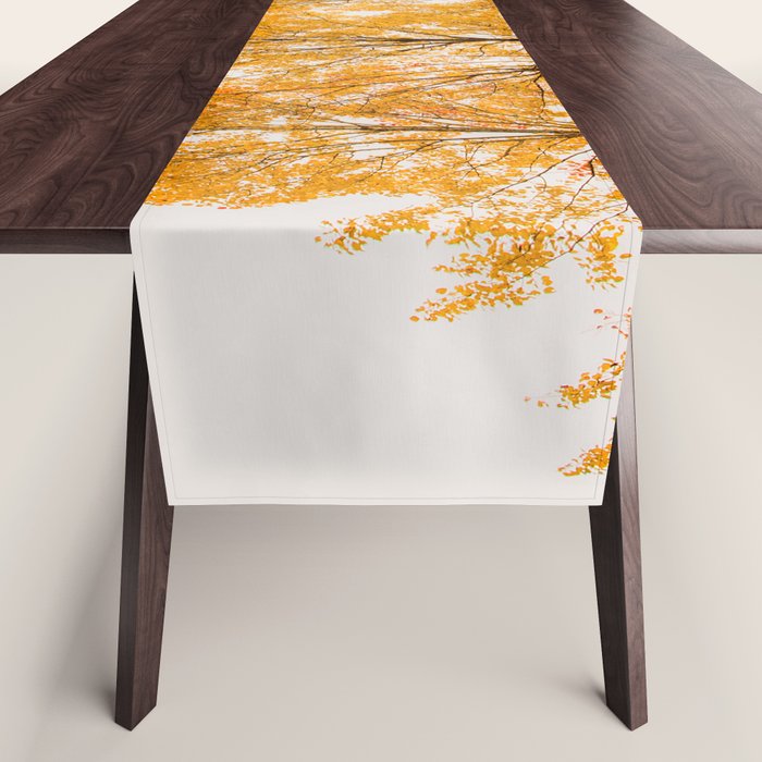 Aspen Trees #decor #society6 #buyart Table Runner Gallery Image 1