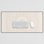 Bloom- Pebble  Desk Mat Gallery Image 1