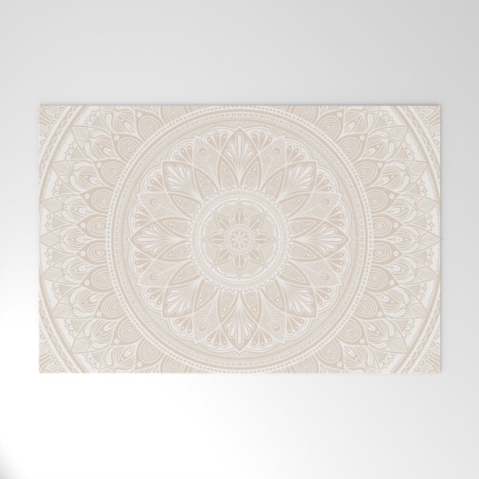 Bloom- Pebble  Welcome Mat Gallery Image 1