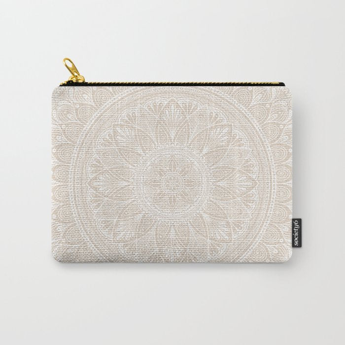 Bloom- Pebble  Carry All Pouch Gallery Image 1