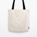 Bloom- Pebble  Tote Bag Gallery Image 1