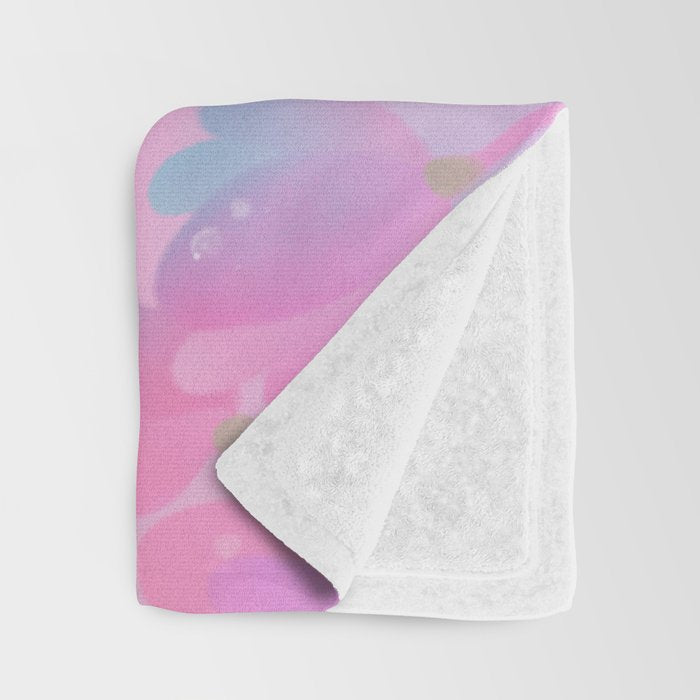 Magnolia sea slug Throw Blanket Gallery Image 3