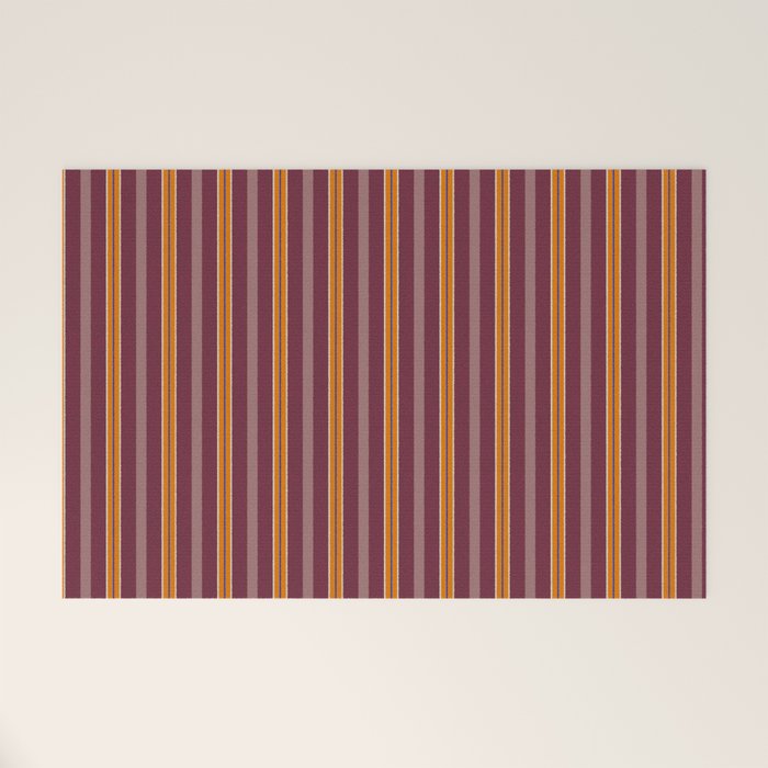 Electric Berry Tangerine Eggshell Texture Welcome Mat Gallery Image 1