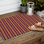 Electric Berry Tangerine Eggshell Texture Outdoor Rug Gallery Image 2