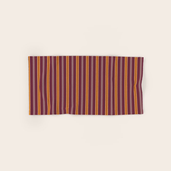 Electric Berry Tangerine Eggshell Texture Bath Towel Gallery Image 1