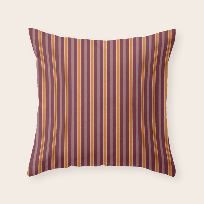 Electric Berry Tangerine Eggshell Texture Throw Pillow Gallery Image 6