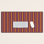 Electric Berry Tangerine Eggshell Texture Desk Mat Gallery Image 1