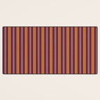 Electric Berry Tangerine Eggshell Texture Desk Mat Gallery Image 3