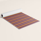 Electric Berry Tangerine Eggshell Texture Yoga Mat Gallery Image 2