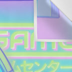 Midnight Arcade Wall Tapestry Gallery Image 3