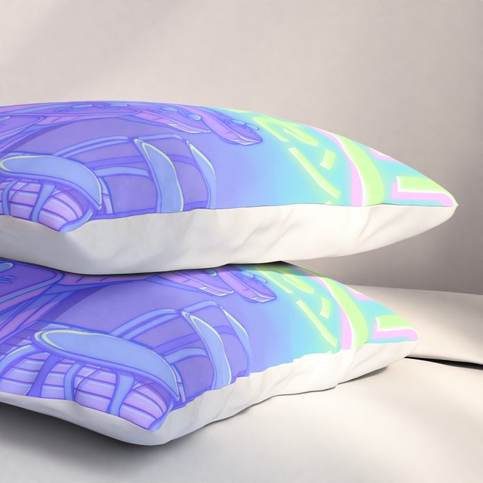 Midnight Arcade Pillow Sham Gallery Image 3