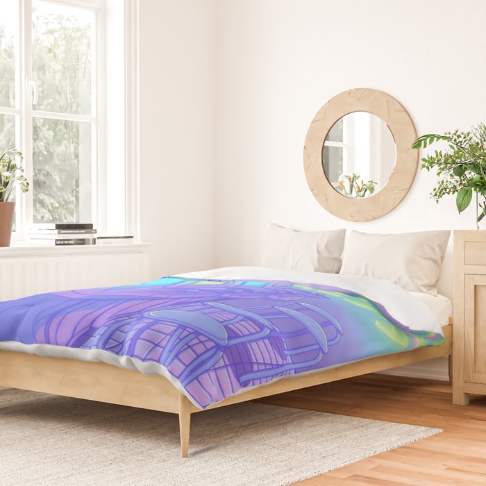 Midnight Arcade Duvet Cover Gallery Image 2