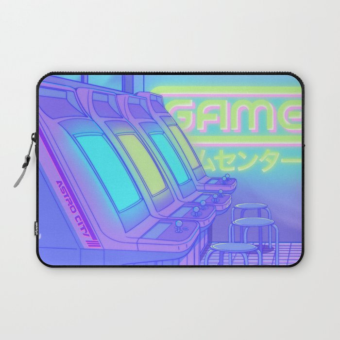 Midnight Arcade Laptop Sleeve Gallery Image 1