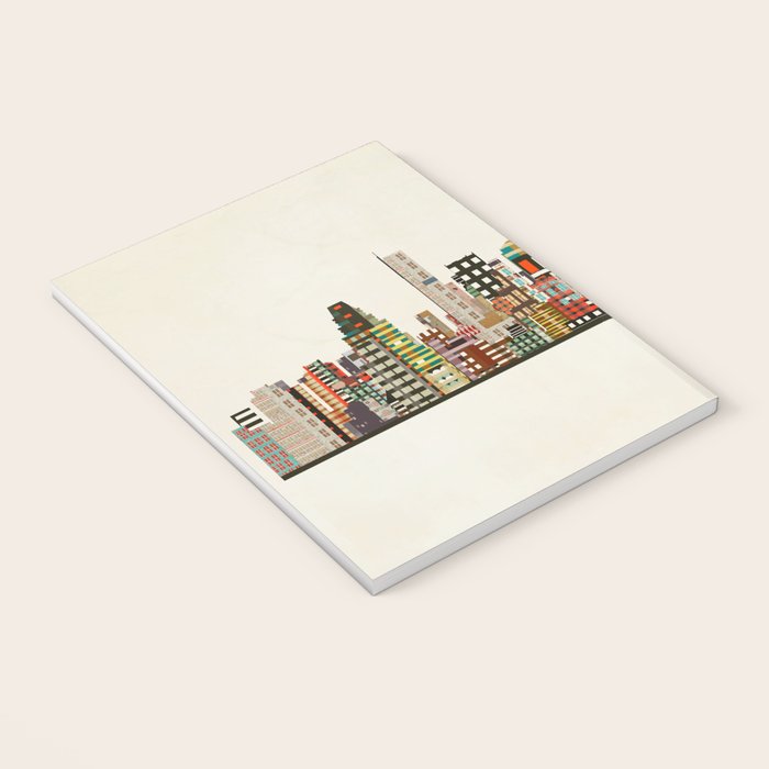 boston city skyline Notebook Gallery Image 3
