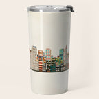boston city skyline Travel Mug Gallery Image 2