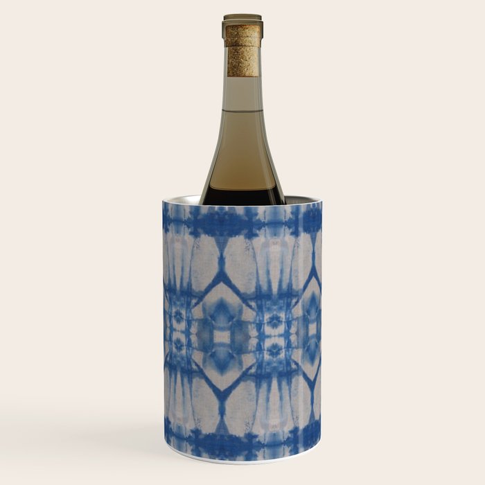 Natural Shibori Flowers Wine Chiller Gallery Image 2