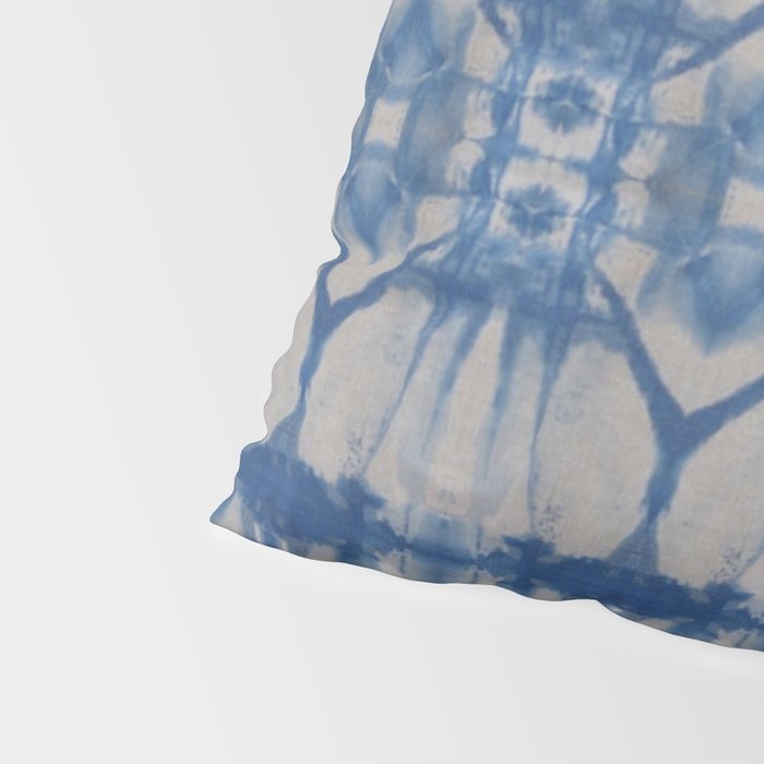 Natural Shibori Flowers Pillow Sham Gallery Image 4