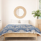 Natural Shibori Flowers Duvet Cover Gallery Image 3