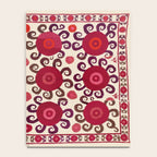 Samarkand  Southwest Uzbekistan Suzani Embroidery Print Notebook Gallery Image 4