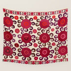 Samarkand  Southwest Uzbekistan Suzani Embroidery Print Wall Tapestry Gallery Image 4