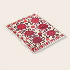 Samarkand  Southwest Uzbekistan Suzani Embroidery Print Notebook Gallery Image 3