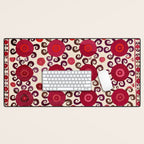 Samarkand  Southwest Uzbekistan Suzani Embroidery Print Desk Mat Gallery Image 1