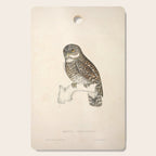 Asian barred owlet by Elizabeth Gould from "A Century of Birds from the Himalaya Mountains," 1831 Cutting Board Gallery Image 1