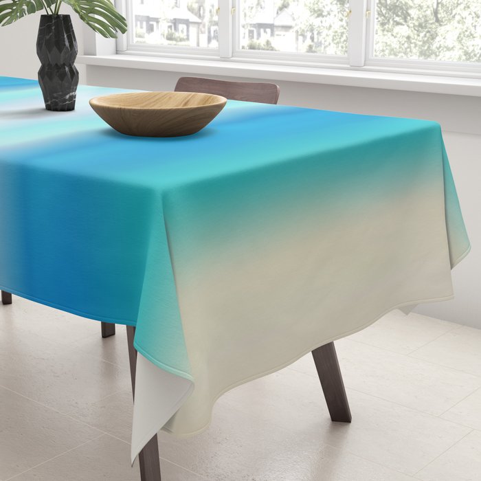 Abstract Seascape 11 Tablecloth Gallery Image 3