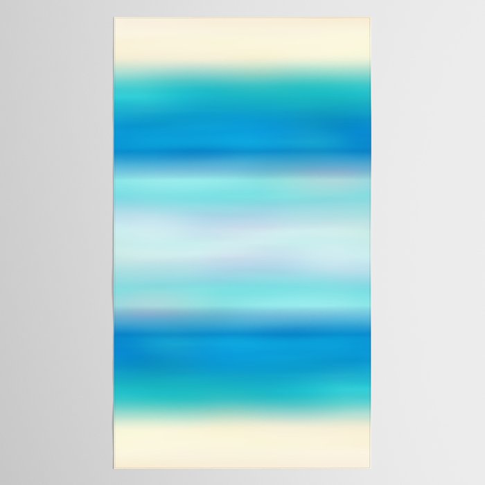 Abstract Seascape 11 Tablecloth Gallery Image 2