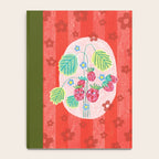 Sweet Strawberry Plant Friends in Red & Pink Notebook Gallery Image 4
