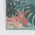 Tropical Tendencies on Peach and Green Poster Gallery Image 3