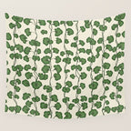 Trailing Vines Botanical Pattern Wall Tapestry Gallery Image 4