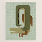 Whimsy Crocodile Jigsaw Puzzle Gallery Image 1