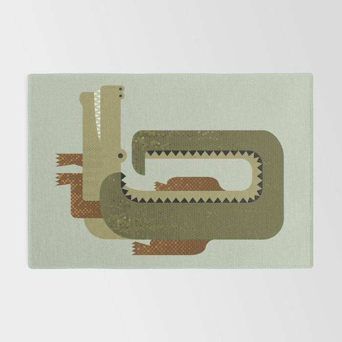 Whimsy Crocodile Rug Gallery Image 2