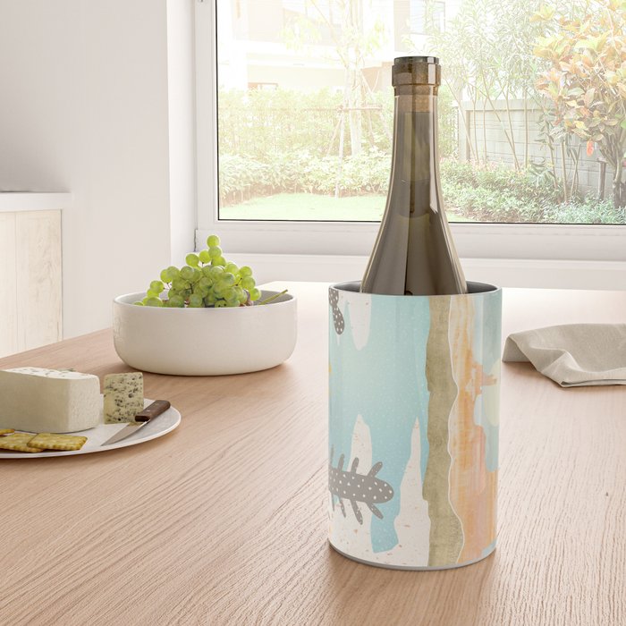 Retro Desert Oasis Wine Chiller Gallery Image 4